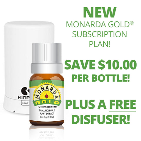 NEW! Monarda Gold® Subscription Plan - PLUS Free Diffuser!